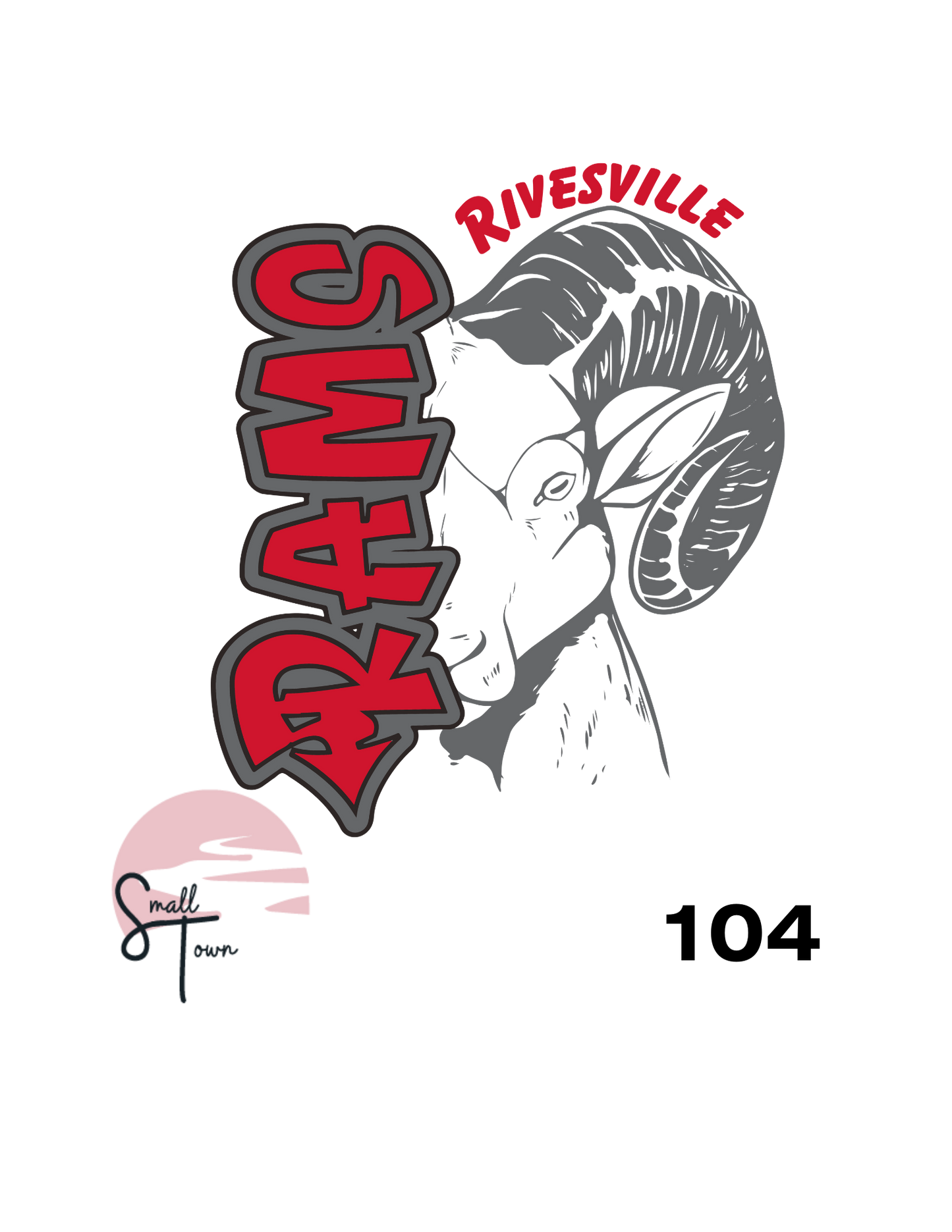 Rivesville Rams Blanket