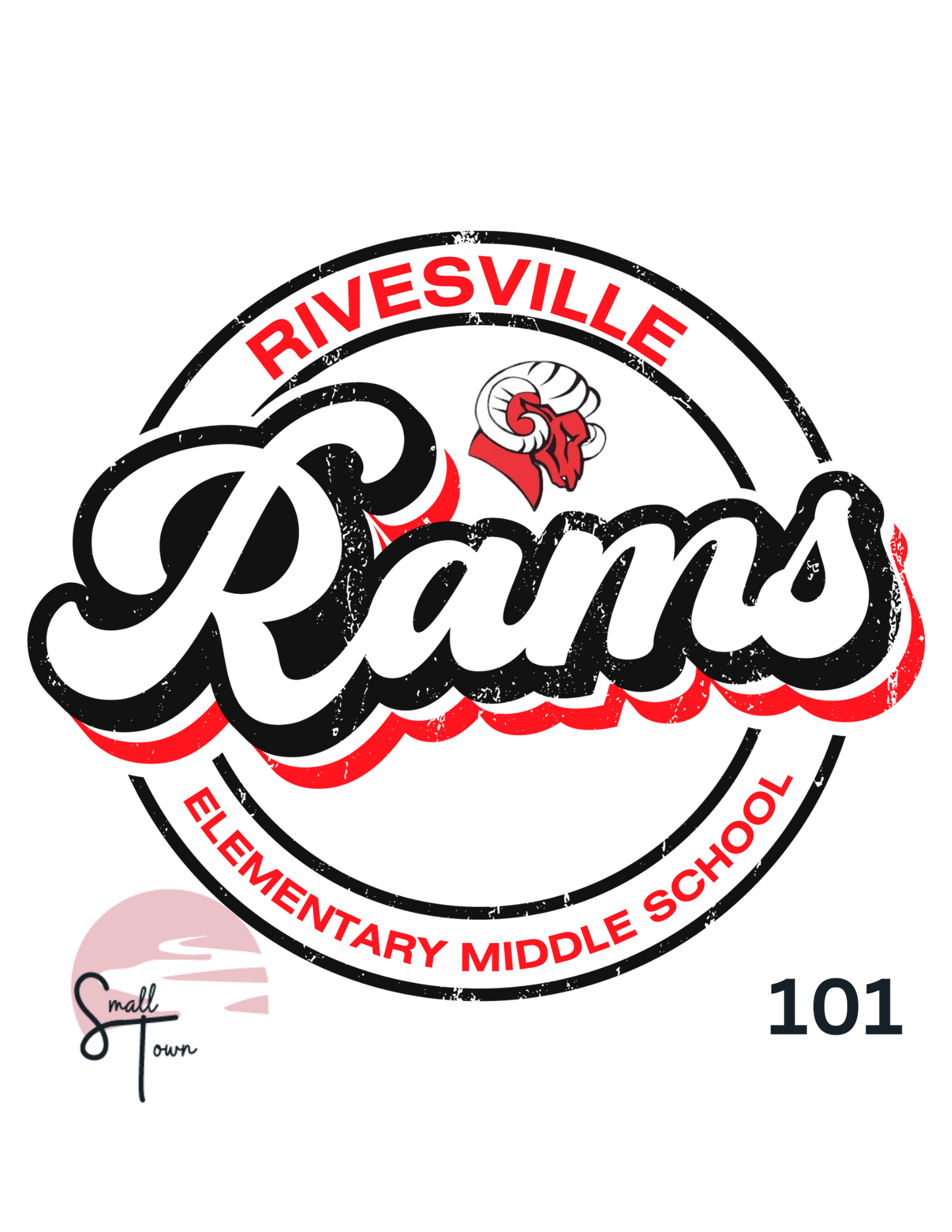 Rivesville Rams Blanket