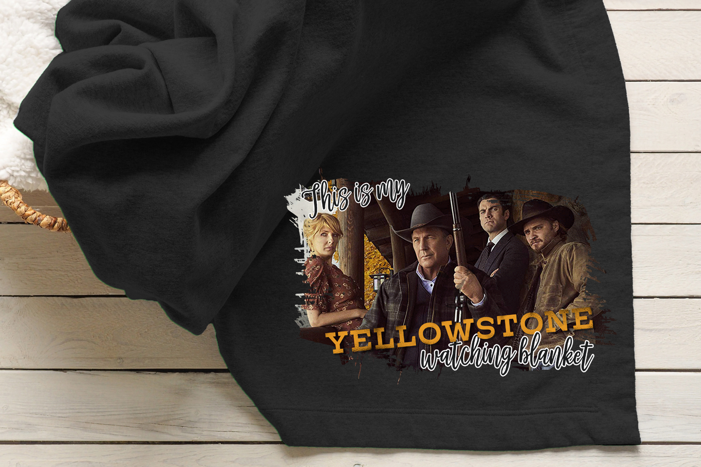 Yellowstone Watching Blanket