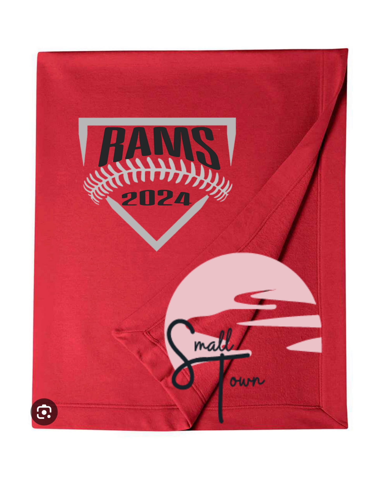 Ram Baseball Blanket 120