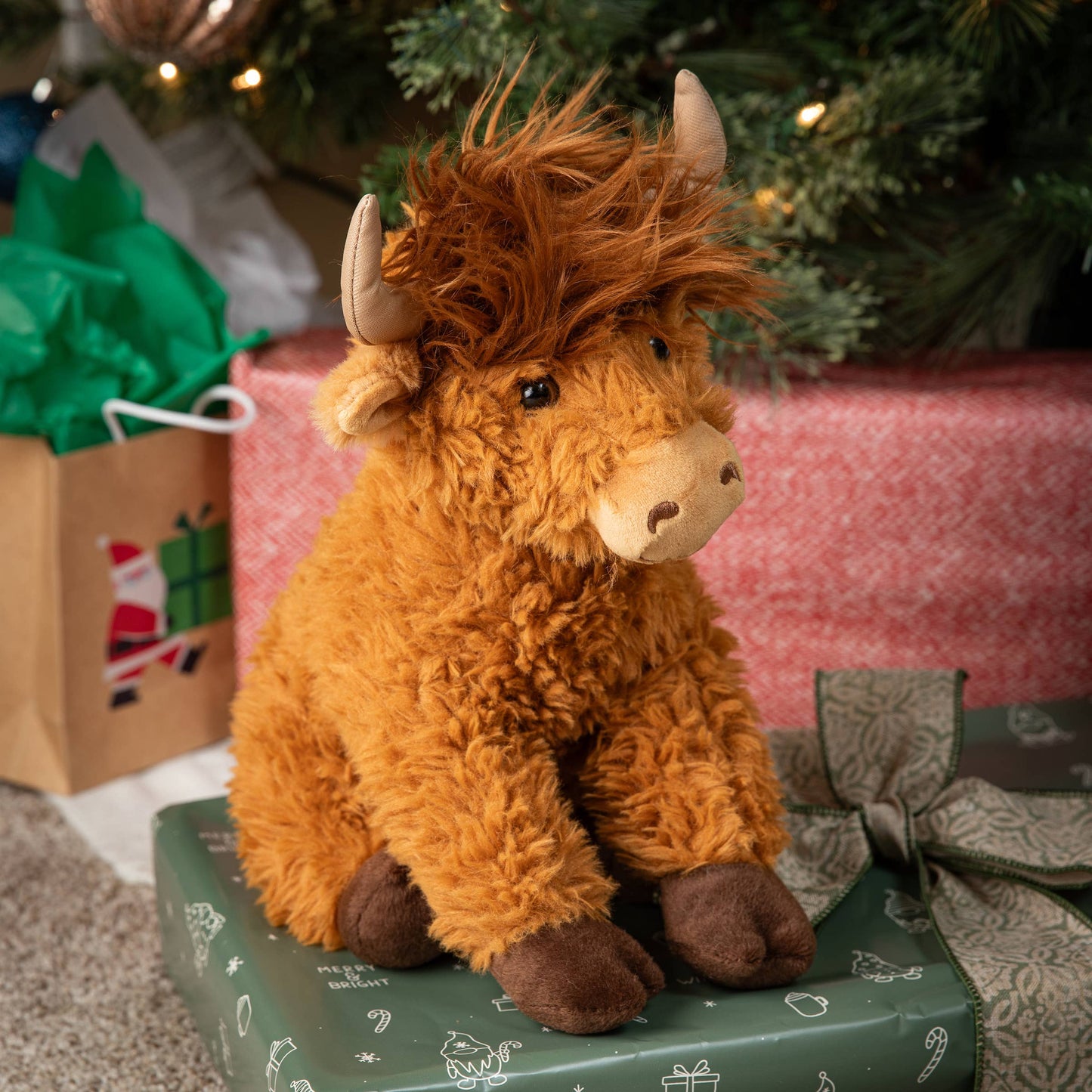 Highland Chestnut Red Cow 12in