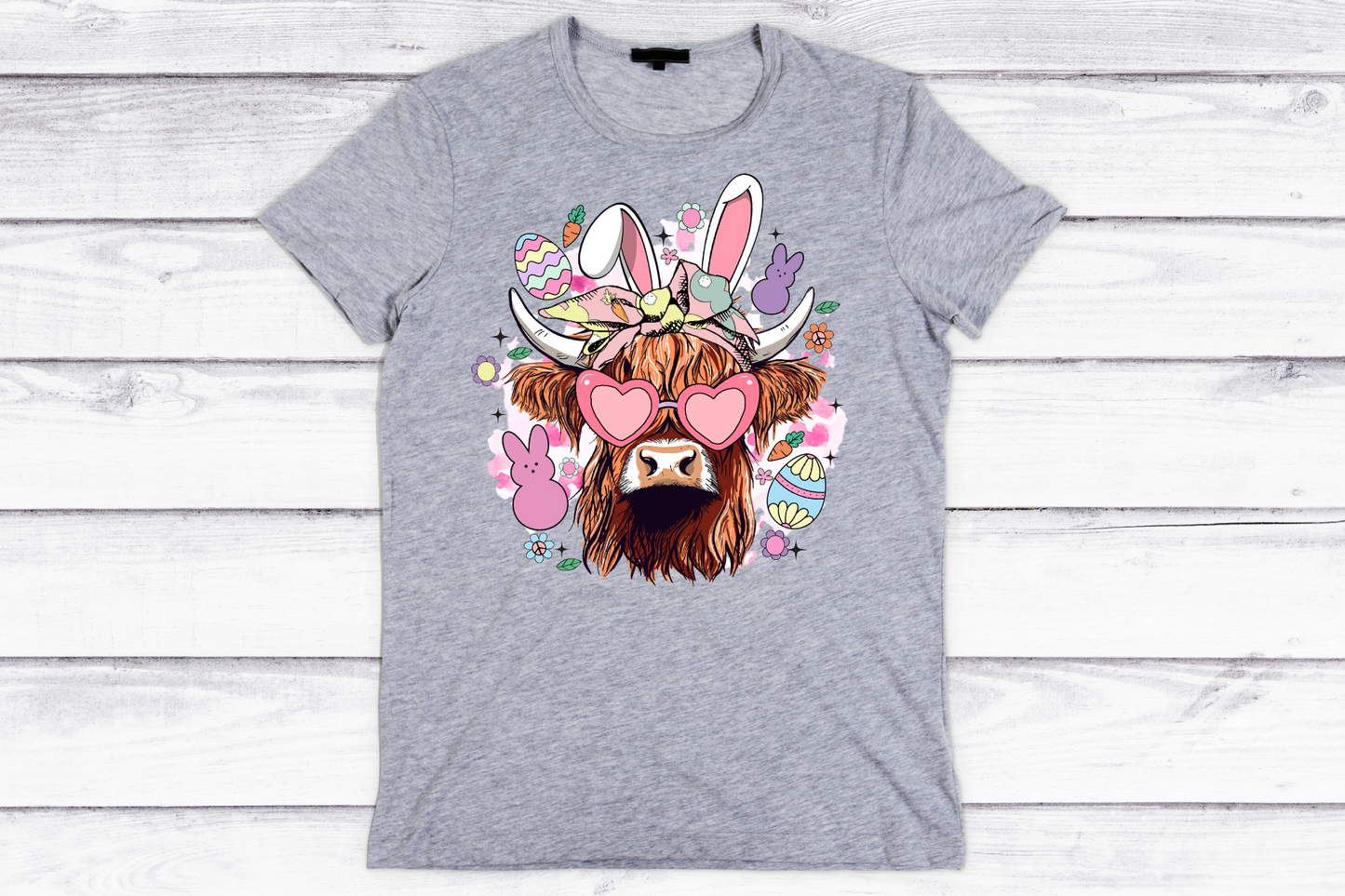 Highland Cow Easter Edition