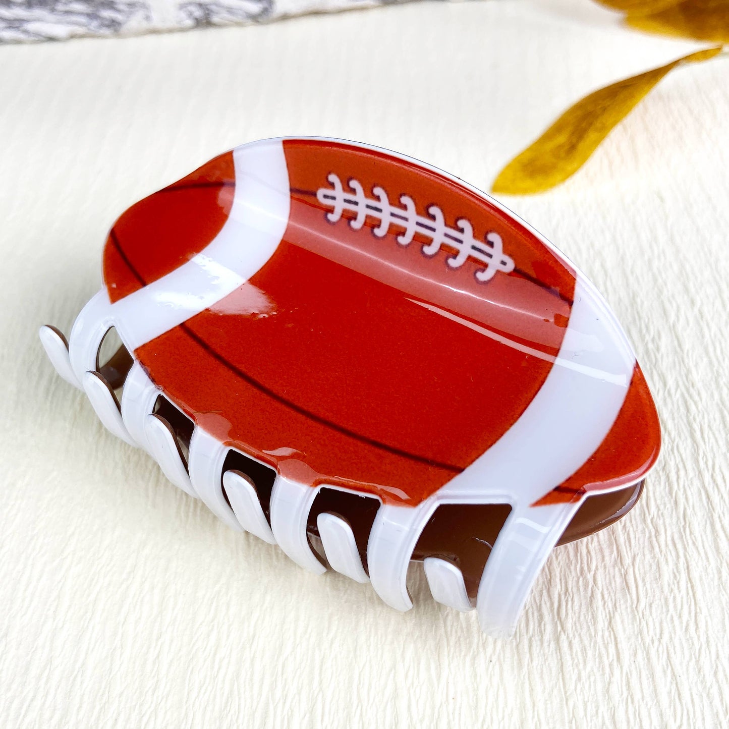 Football Hair Clip