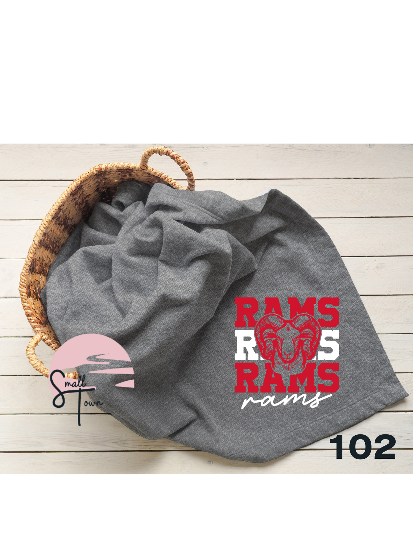 Rivesville Rams Blanket