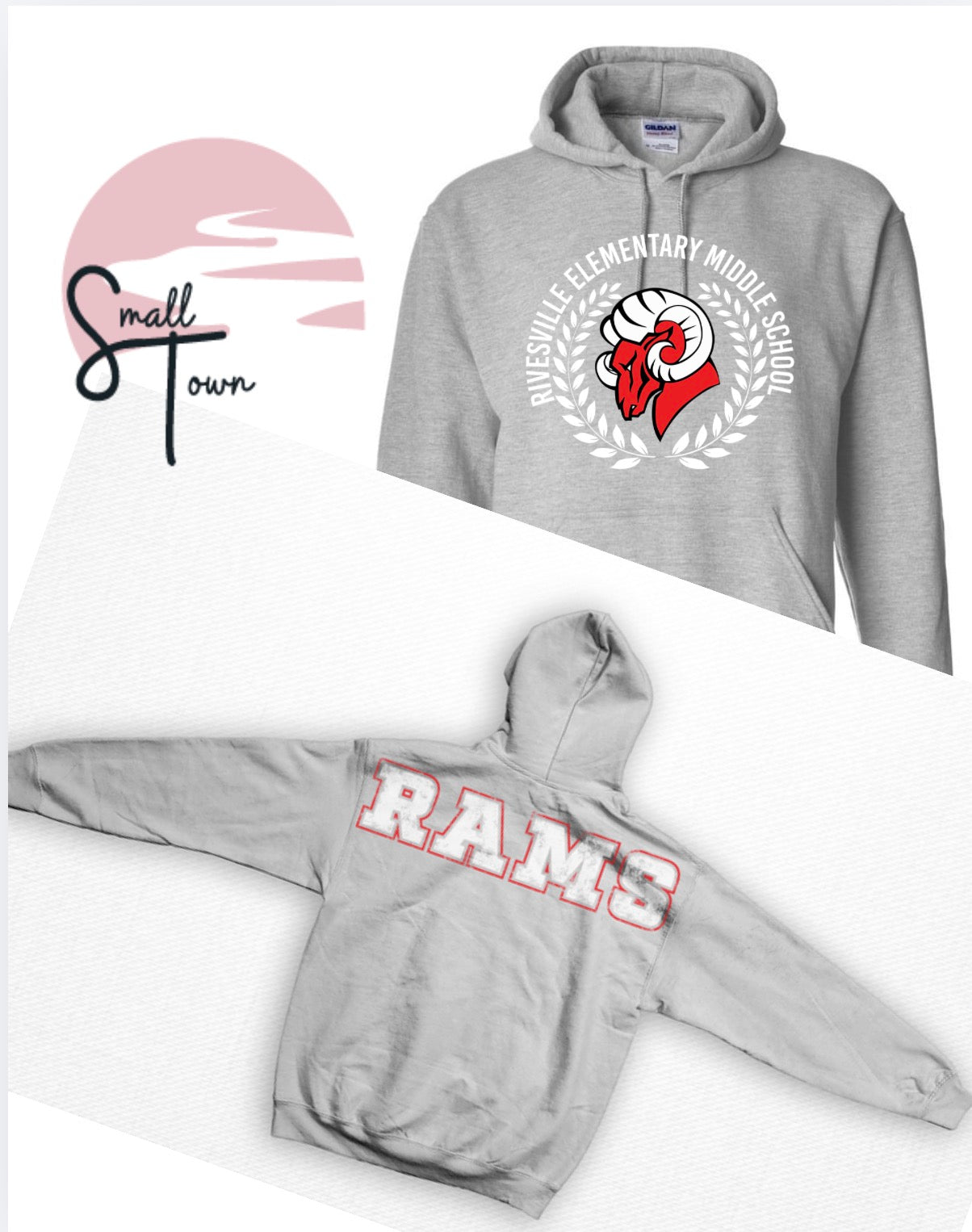 School Spirit Oversized- REMS