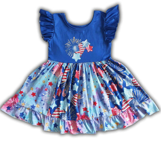 Stars & Stripes Twirl Dress