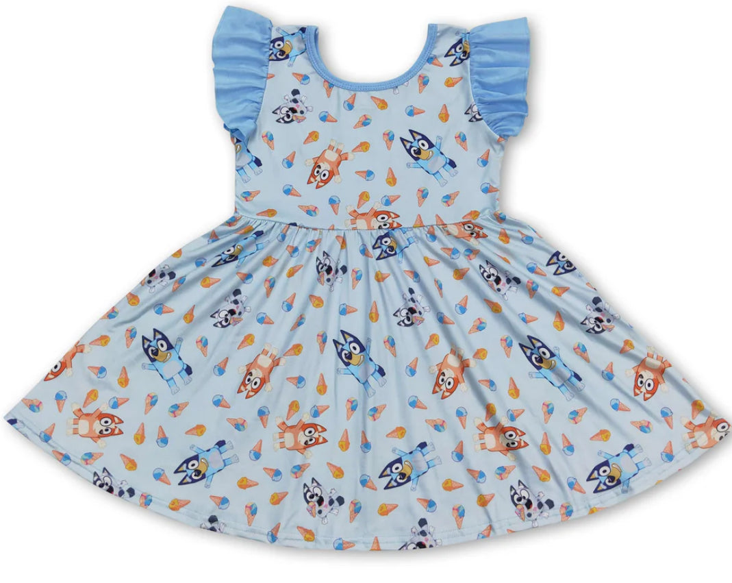 Bluey & Bingo Dress