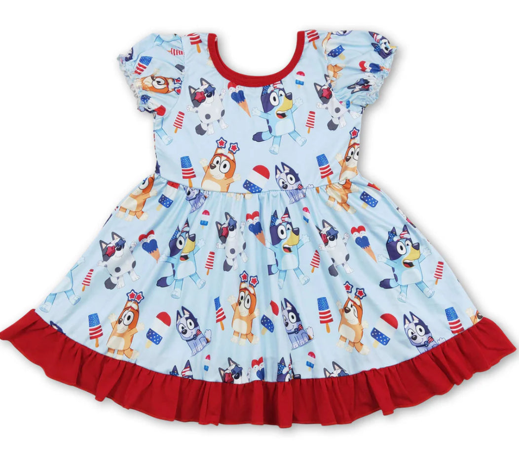 American Bluey Dress 3T American Bluey Dress 3T