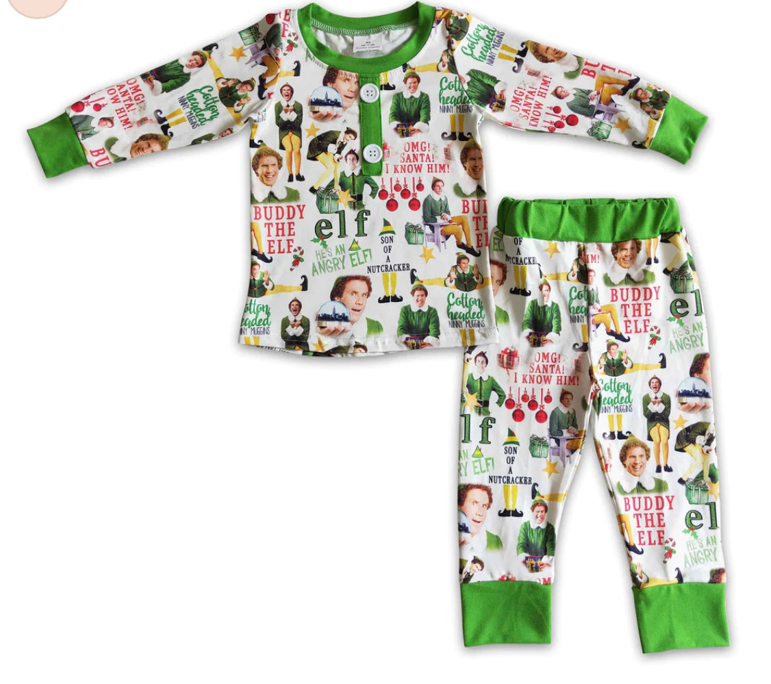 Buddy the Elf Pajamas