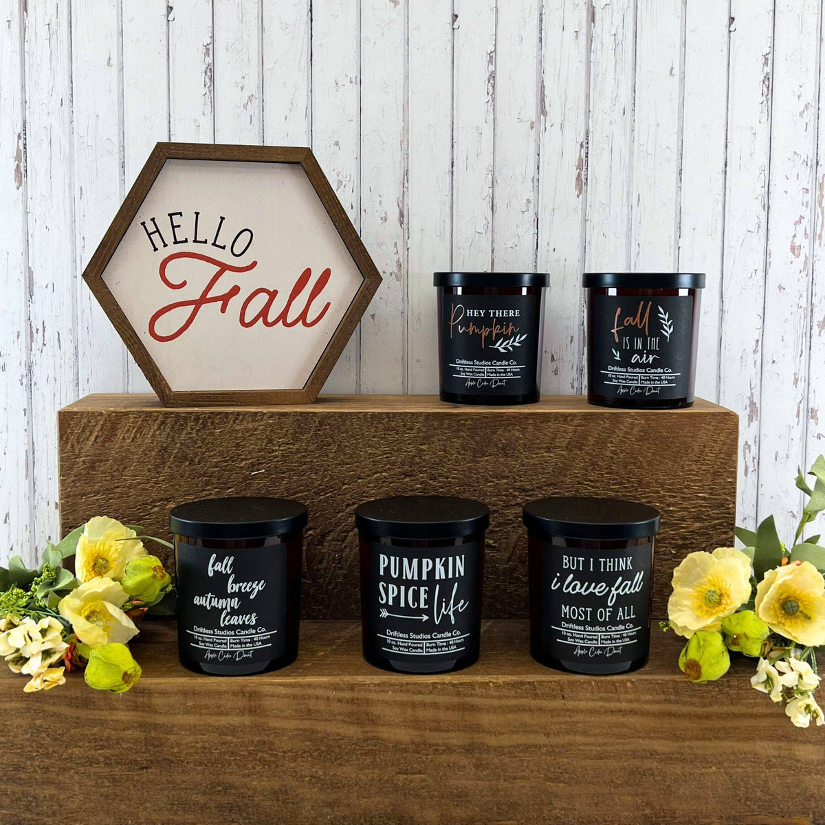 Fall Candle - Soy Wax Candles: Drunken Pumpkin