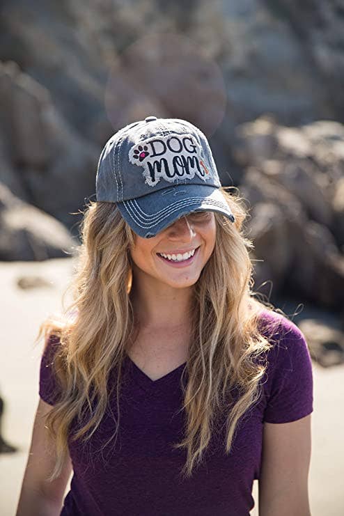 Vintage Patch Hat - Dog Mom