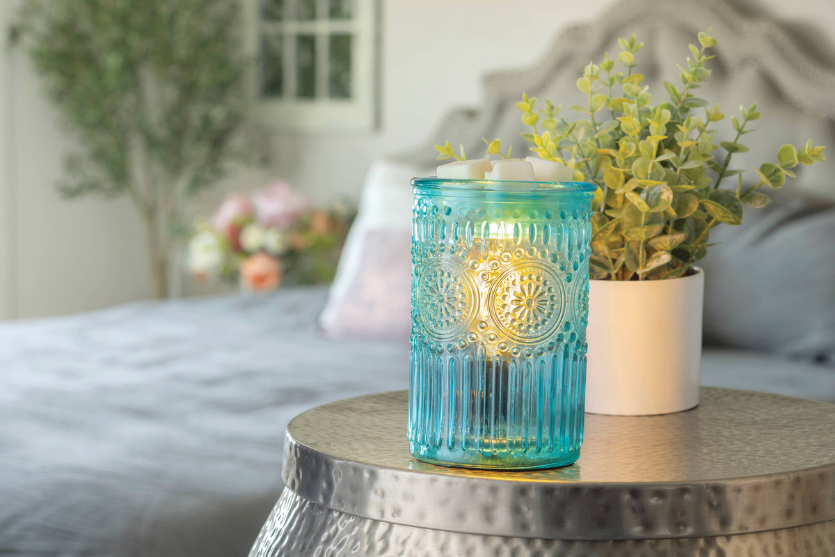 Vintage Parisian Glass Fragrance Warmer