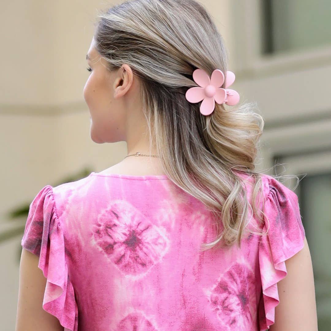 Flower Hair Clip, Large