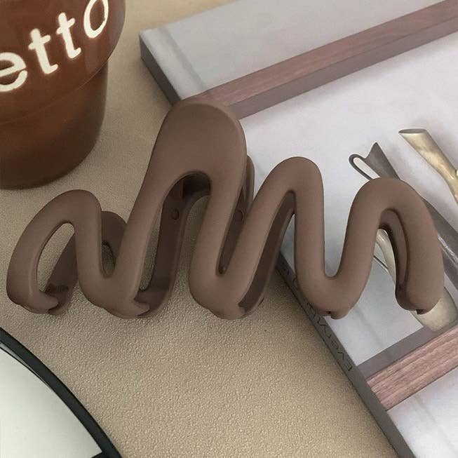 Squiggle Hair Clips