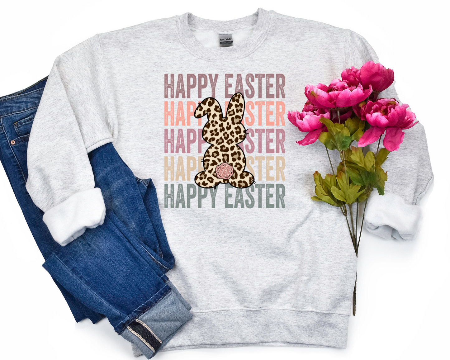 Leopard Bunny Tee/Sweatshirt/Hoodie