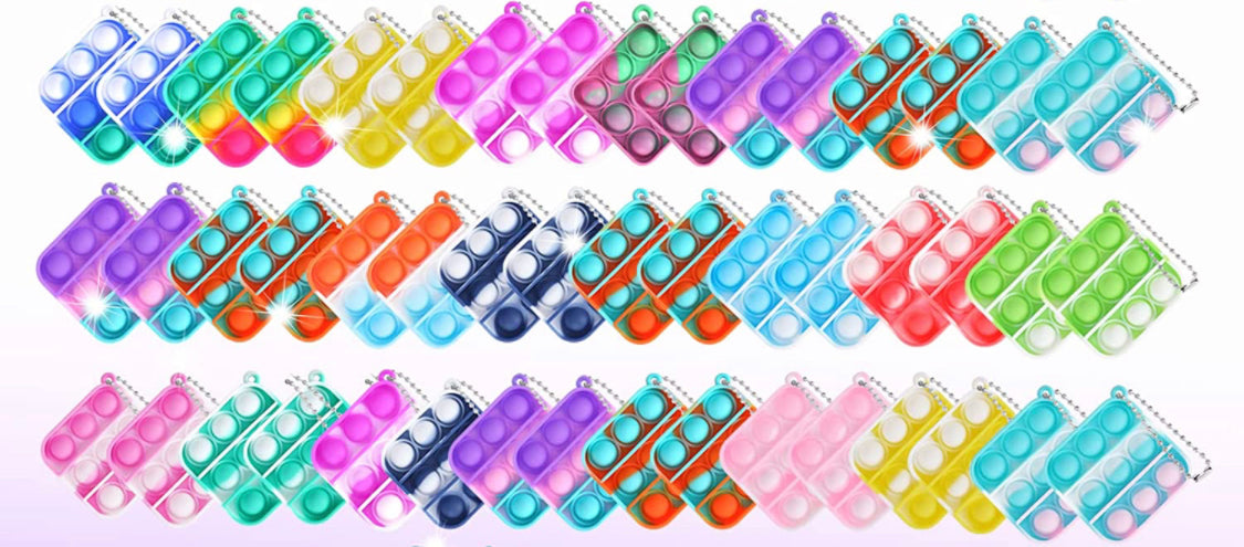 Pop It Keychains & Bracelets