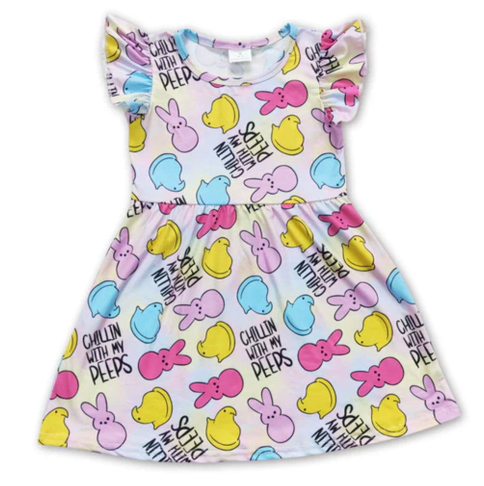 Chillin' with my Peeps Dress