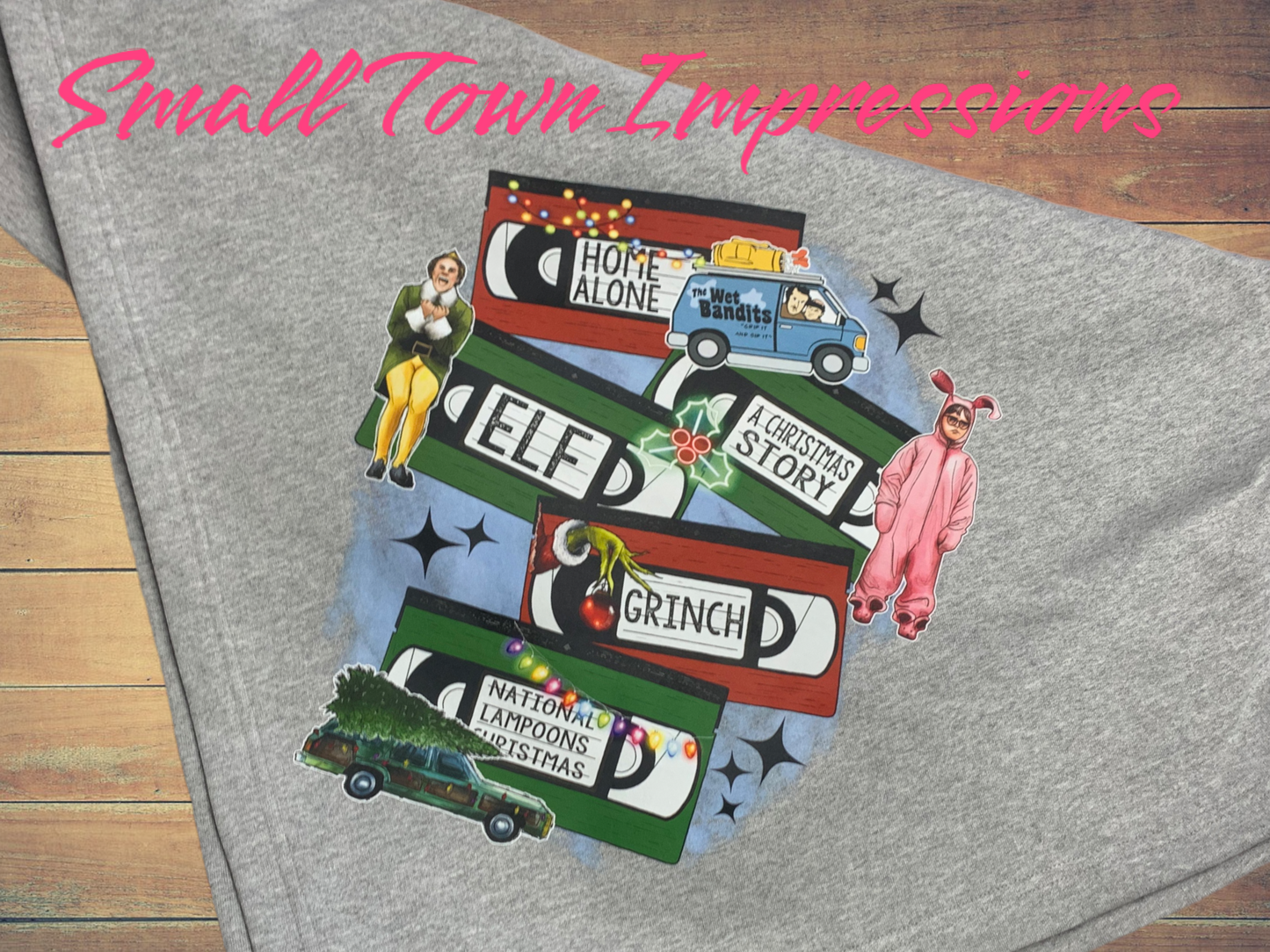 Christmas VHS Blanket