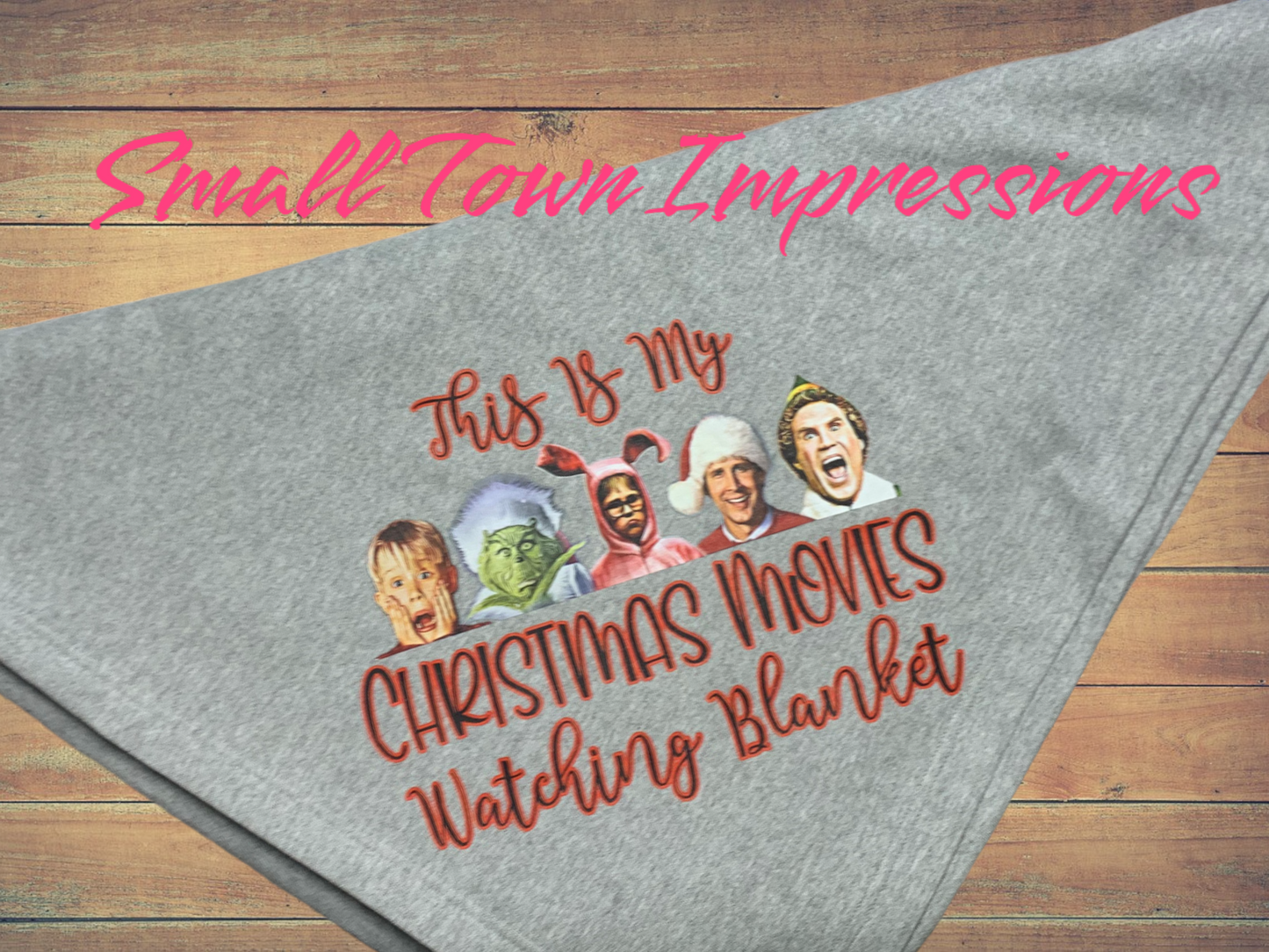 Christmas Movie Blanket