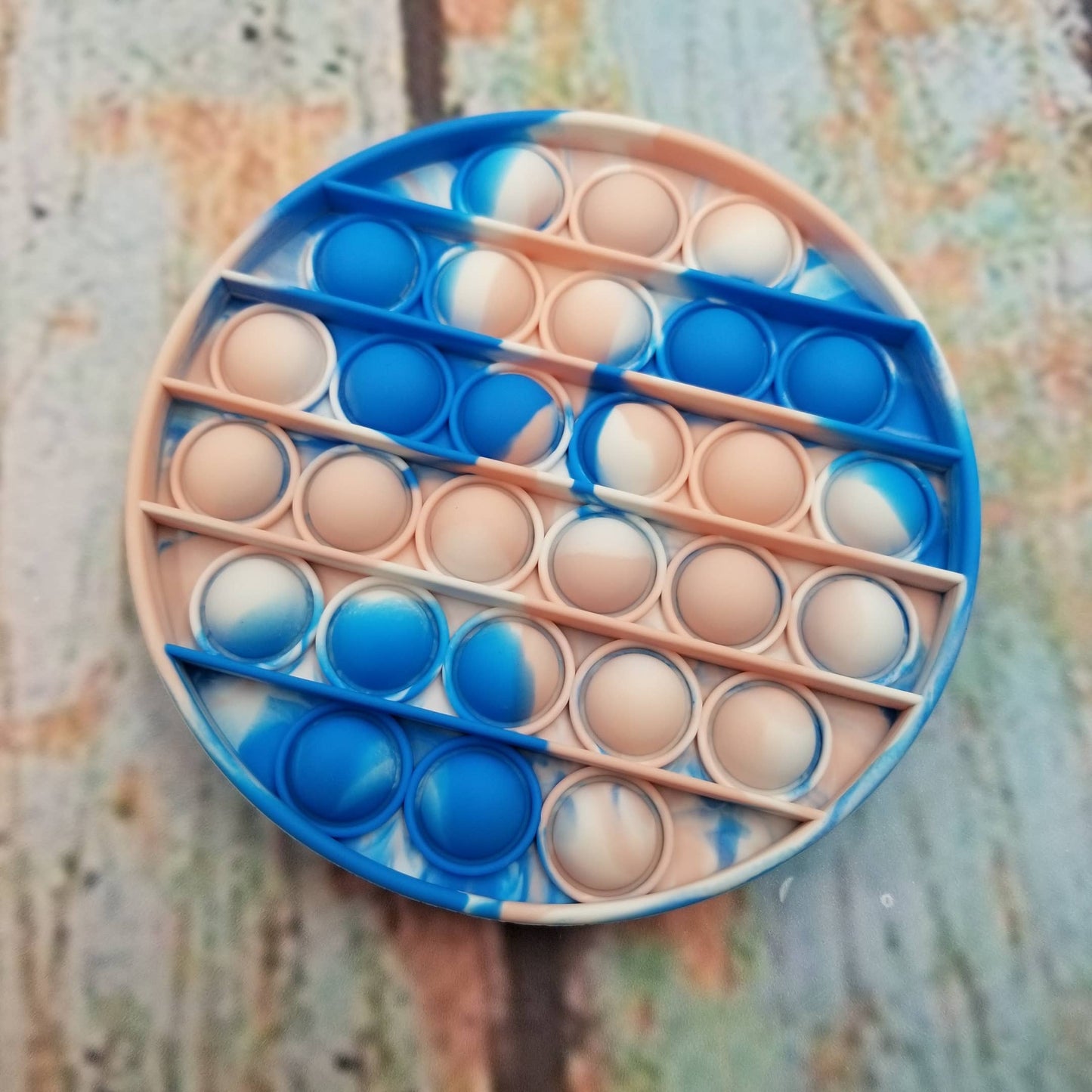 Pop Round Push Bubble Fidget Toy