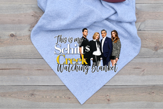 Schitt's Creek Watching Blanket