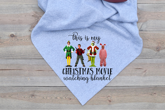 Christmas Favorites Movie Watching Blanket