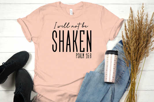 I Will Not Be Shaken