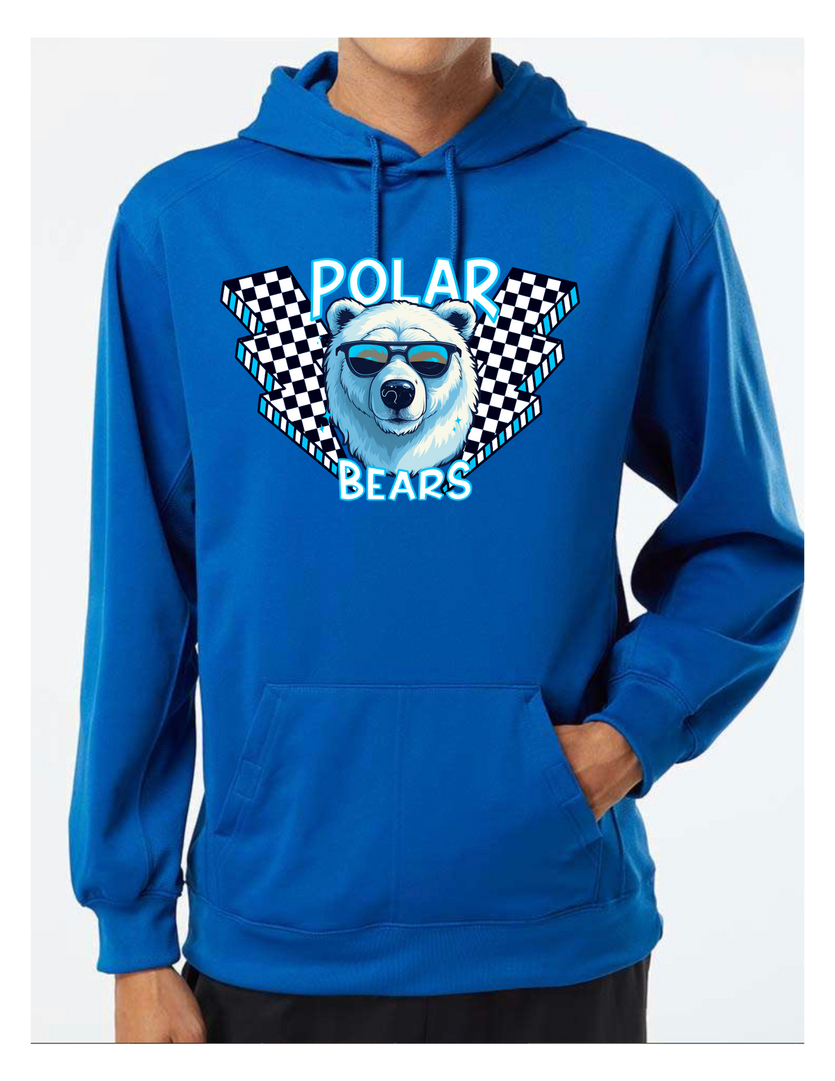 Polar Bear Checkered