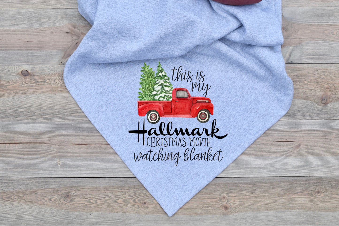 Hallmark Christmas Movie Watching Blanket