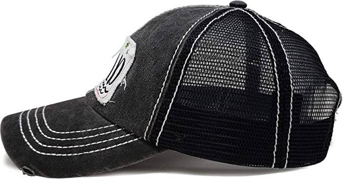 Patch Mesh Baseball Hat- Wild