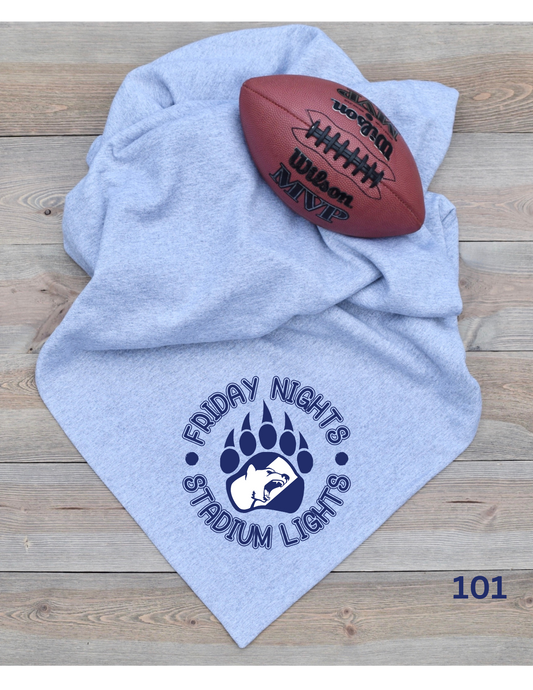 Polar Bear Friday Nights Stadium Blanket