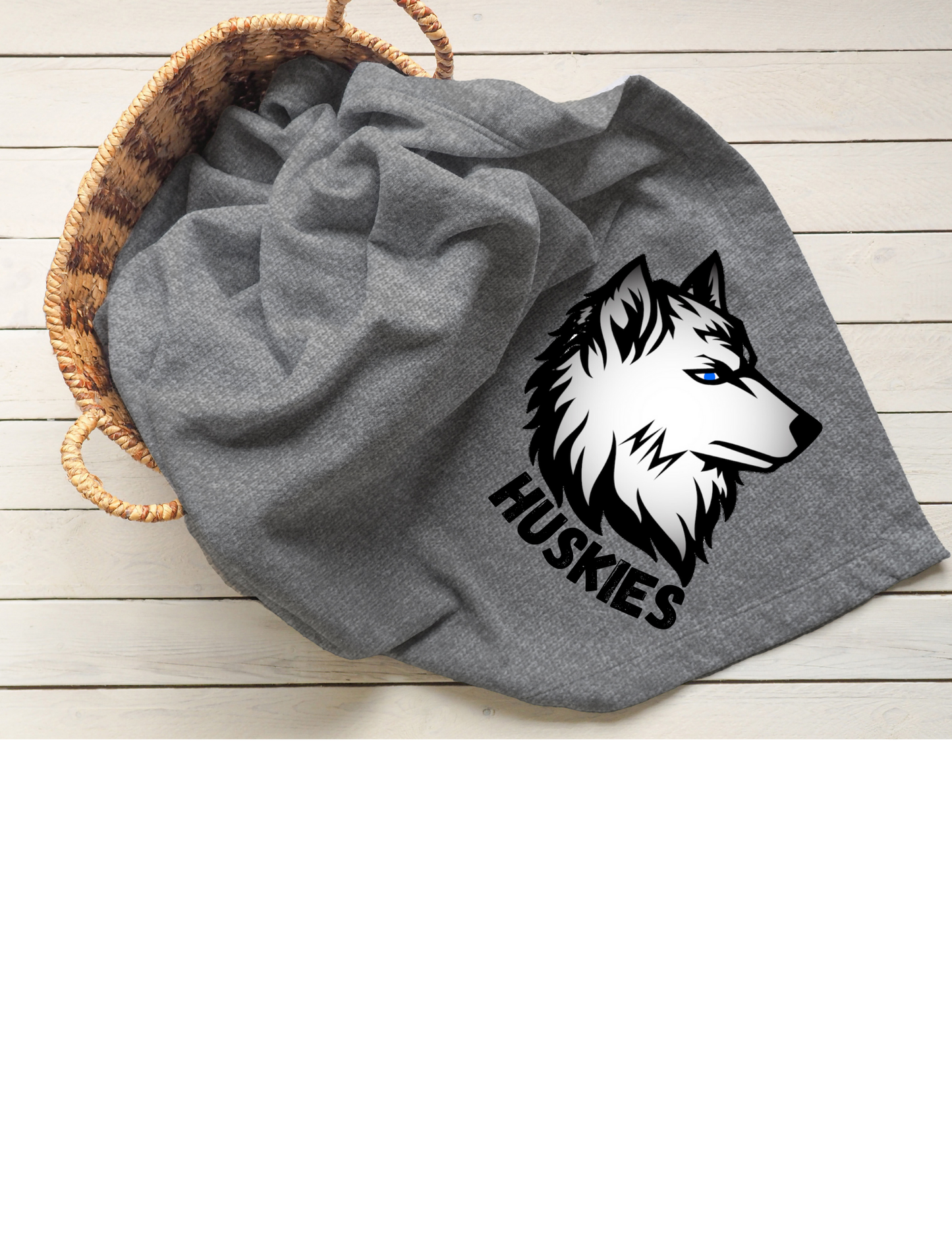 North Marion Husky Stadium Blanket v.3