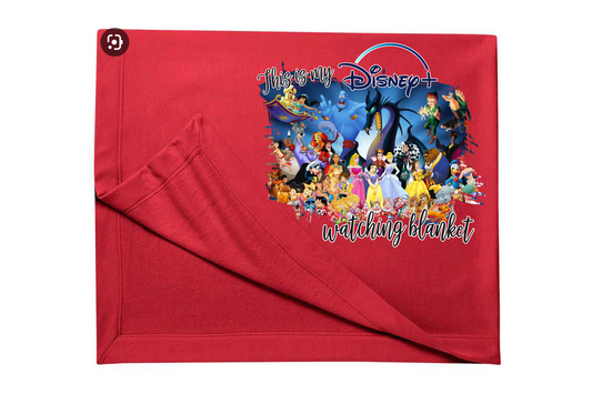Disney Watching Blanket