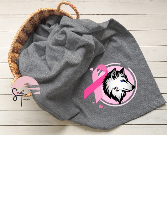 North Marion Husky Stadium Blanket v.5