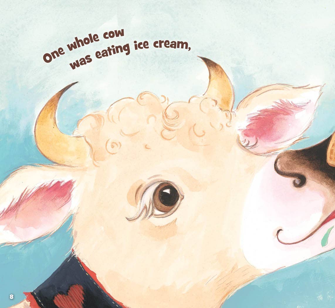 Whole-y Cow! Fractions are Fun picture book