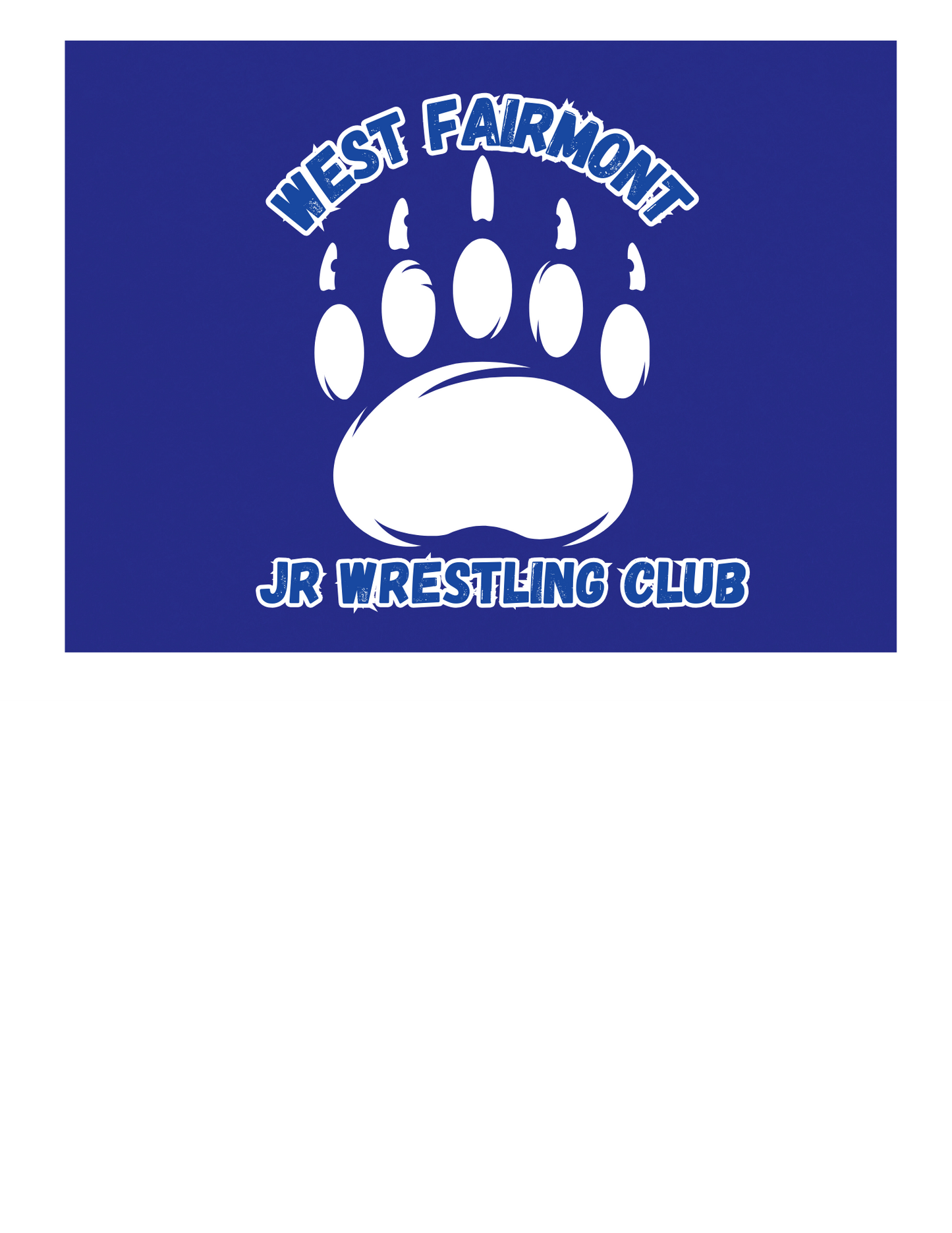 WF Wrestling Club 129- Yard Sign