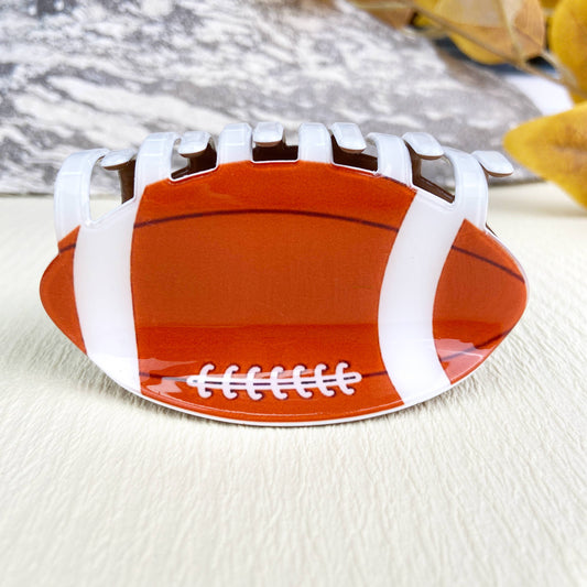 Football Hair Clip