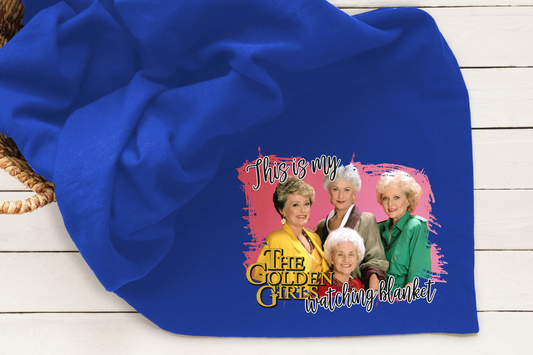 Golden Girls Watching Blanket
