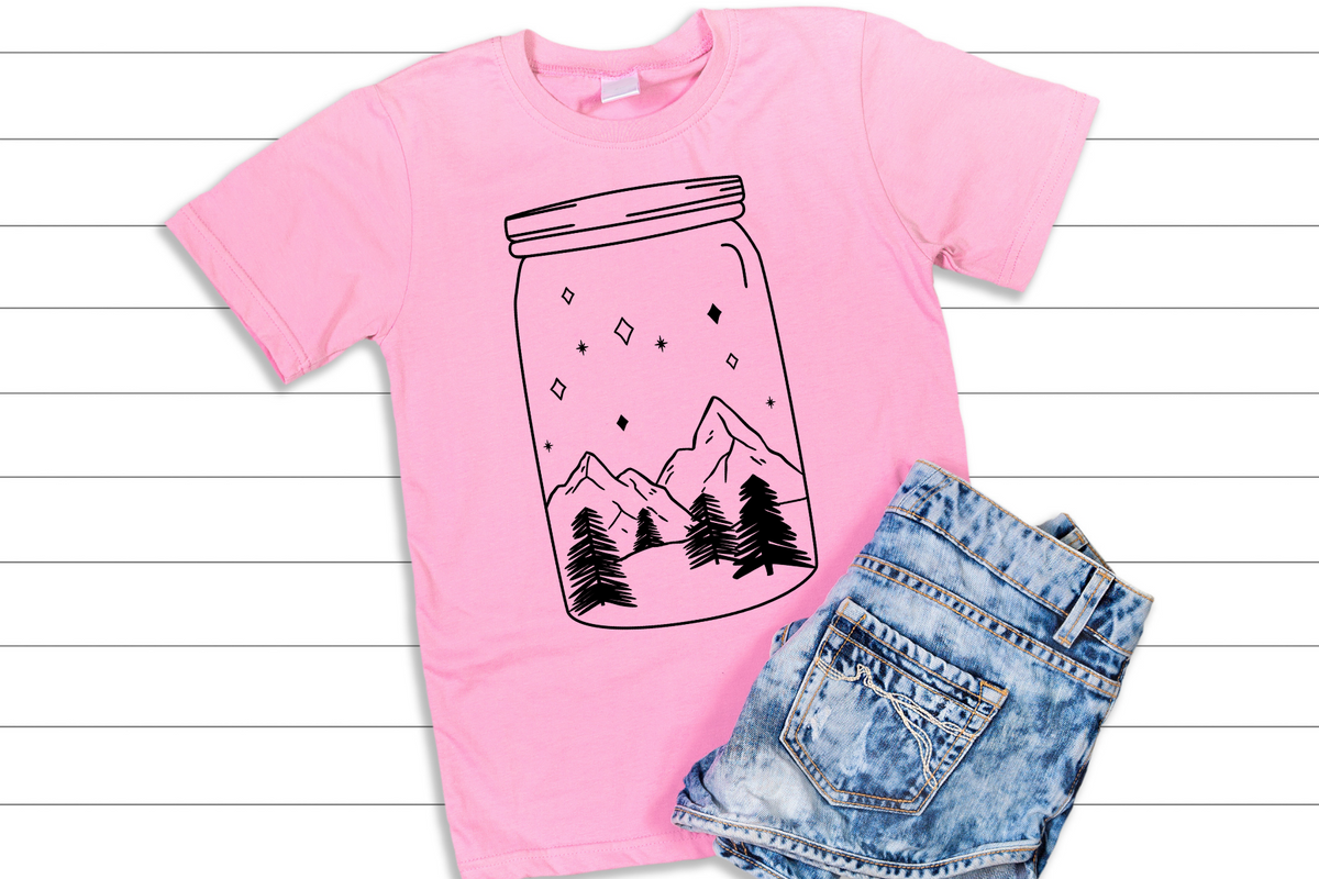 Mountain in a Jar- Black