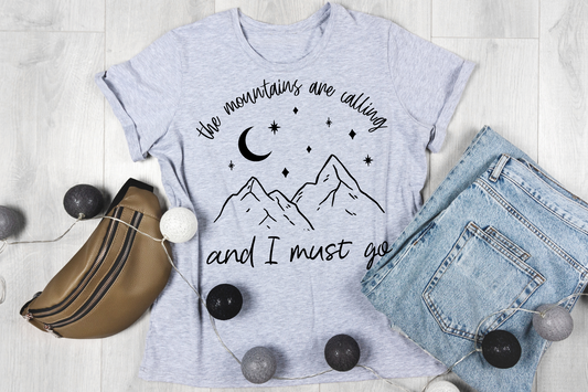 Mountains are Calling- Black