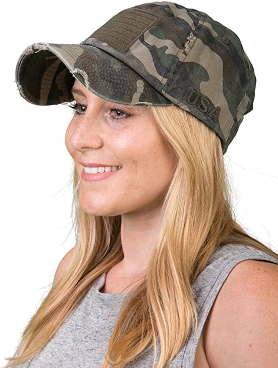Vintage Patch Hat - American Flag