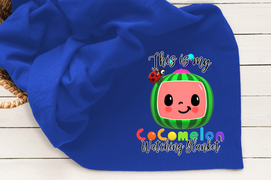 Cocomelon Watching Blanket