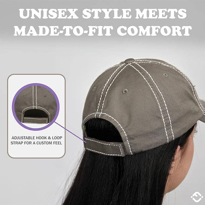 Vintage Distressed Patch Hat- Blessed Mom