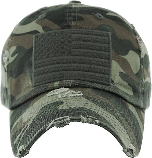 Vintage Patch Hat - American Flag