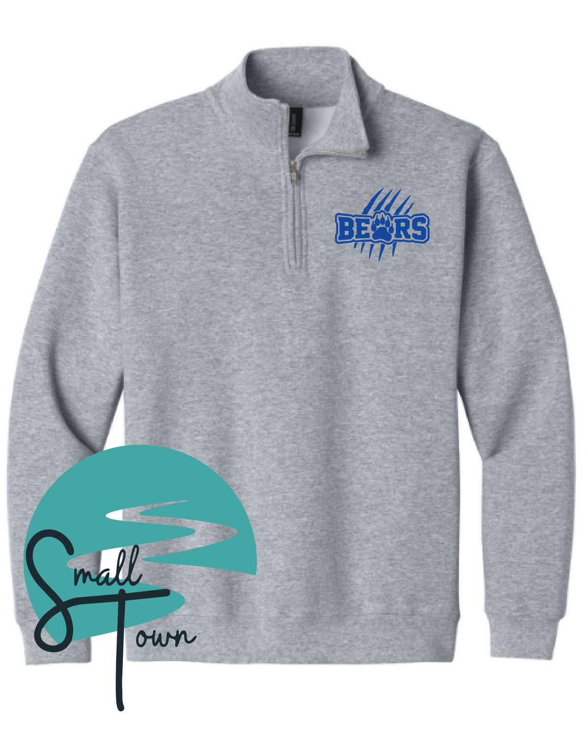 Polar Bear Quarter Zip- Embroidered 2