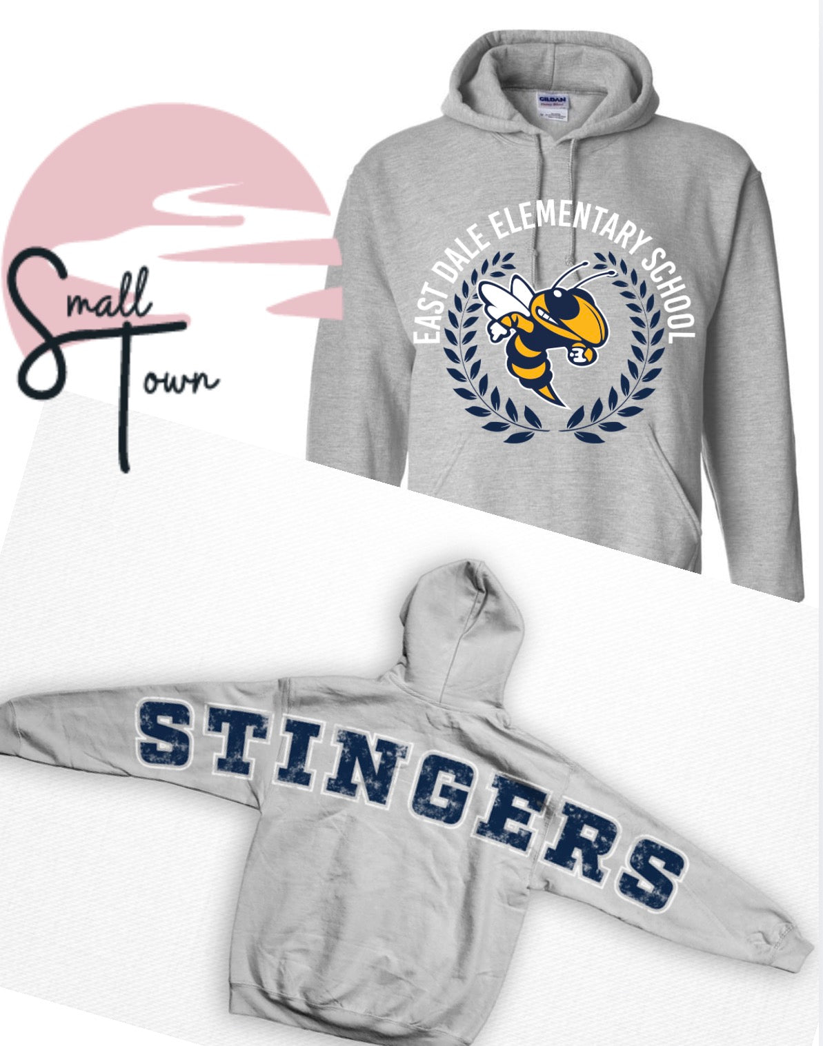 School Spirit Oversized- East Dale