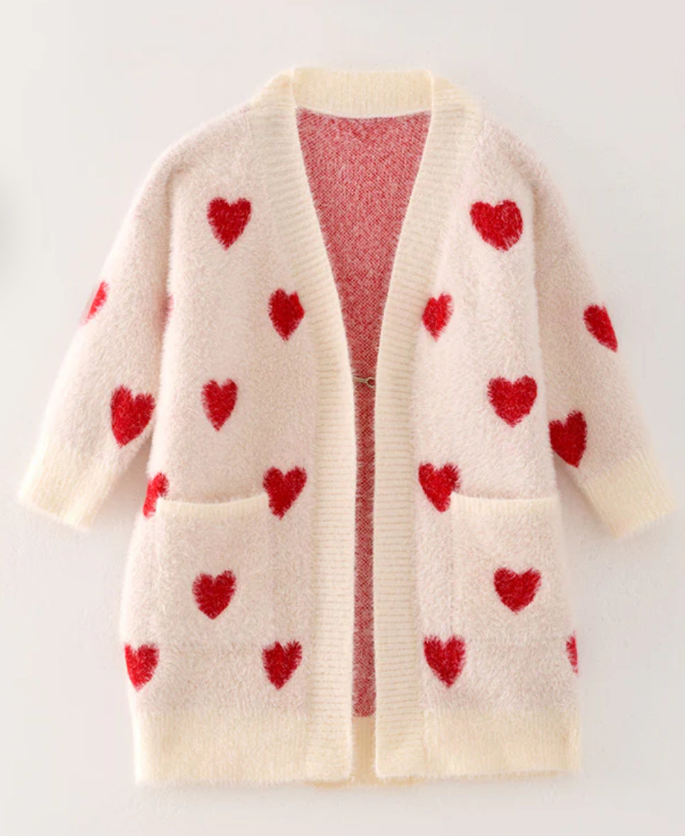 Hearts Cardigan