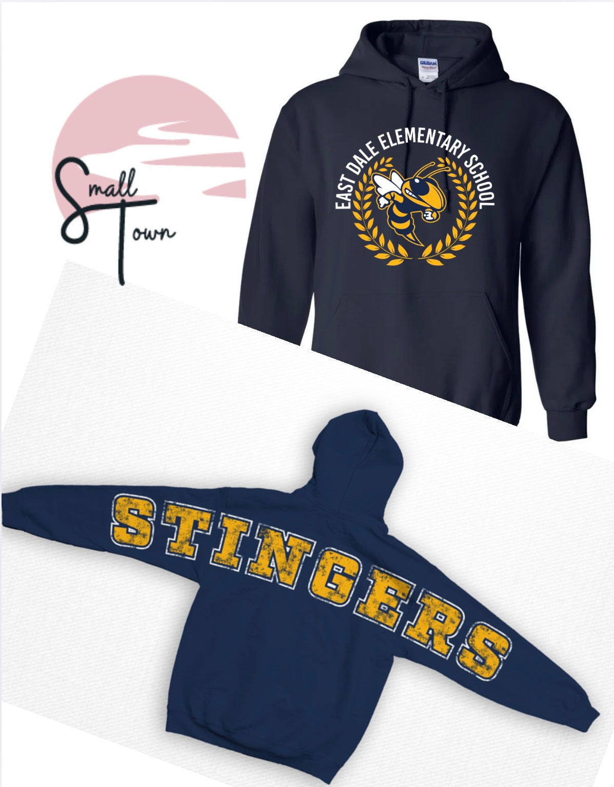 School Spirit Oversized- East Dale