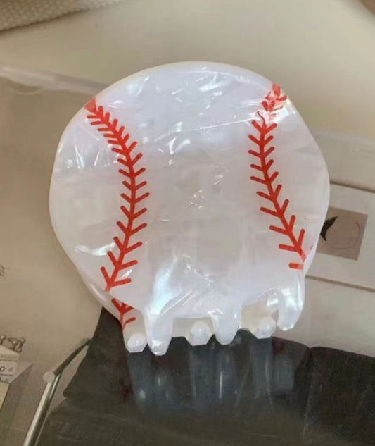 Baseball Hair Clip