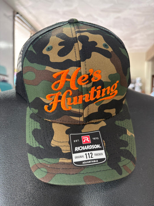 He’s Hunting Hat